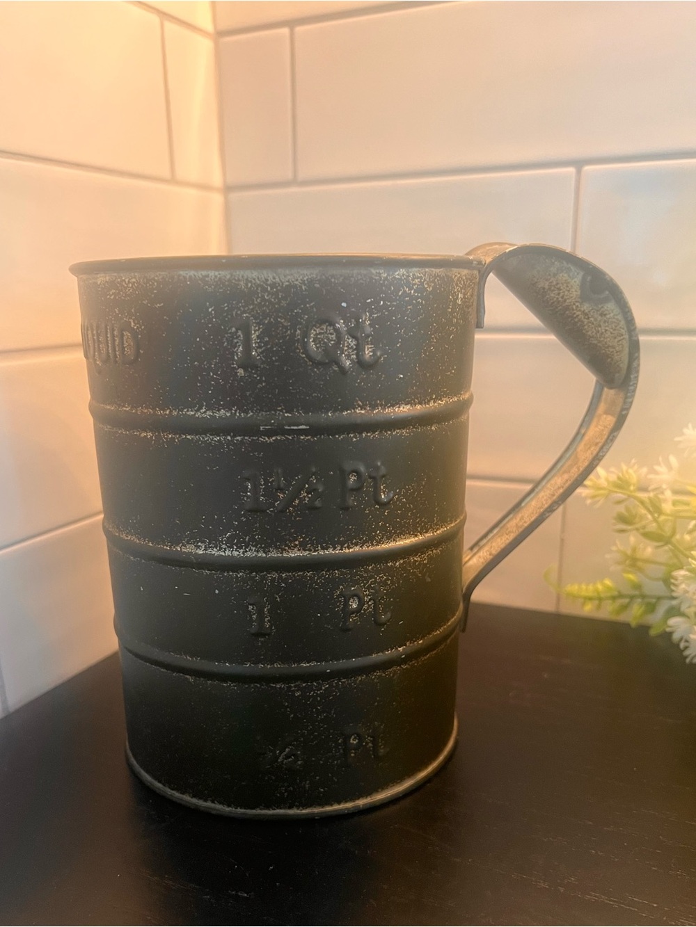 Vintage 1 Quart Measuring Pitcher  - Home Accents